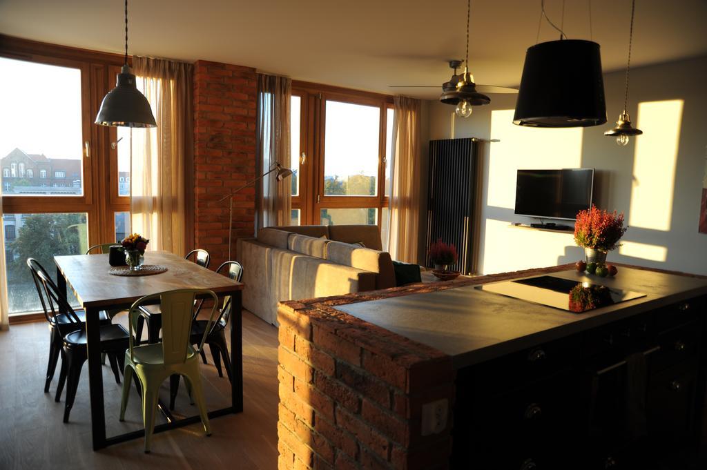 Staywin Riverfront Lofts Gdańsk Værelse billede